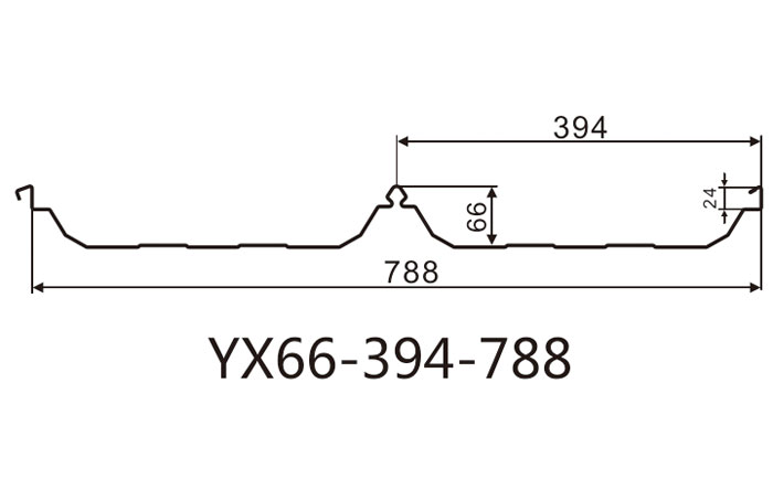 YX66-394-788屋面板