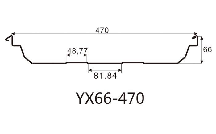 YX66-470屋面板