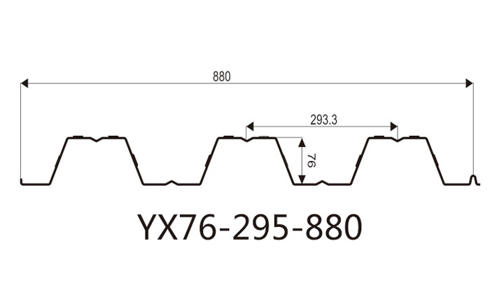YX76-295-880開口樓承板